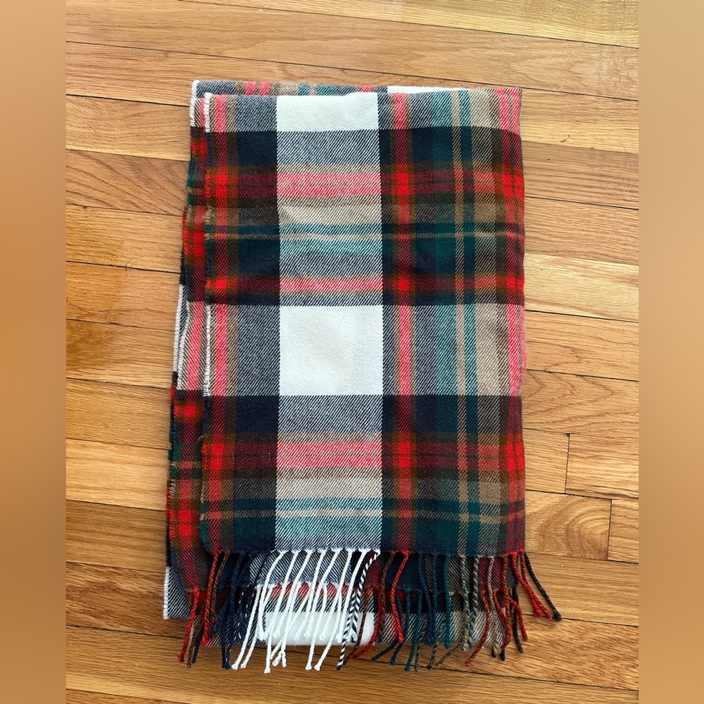 JCrew Plaid Scarf